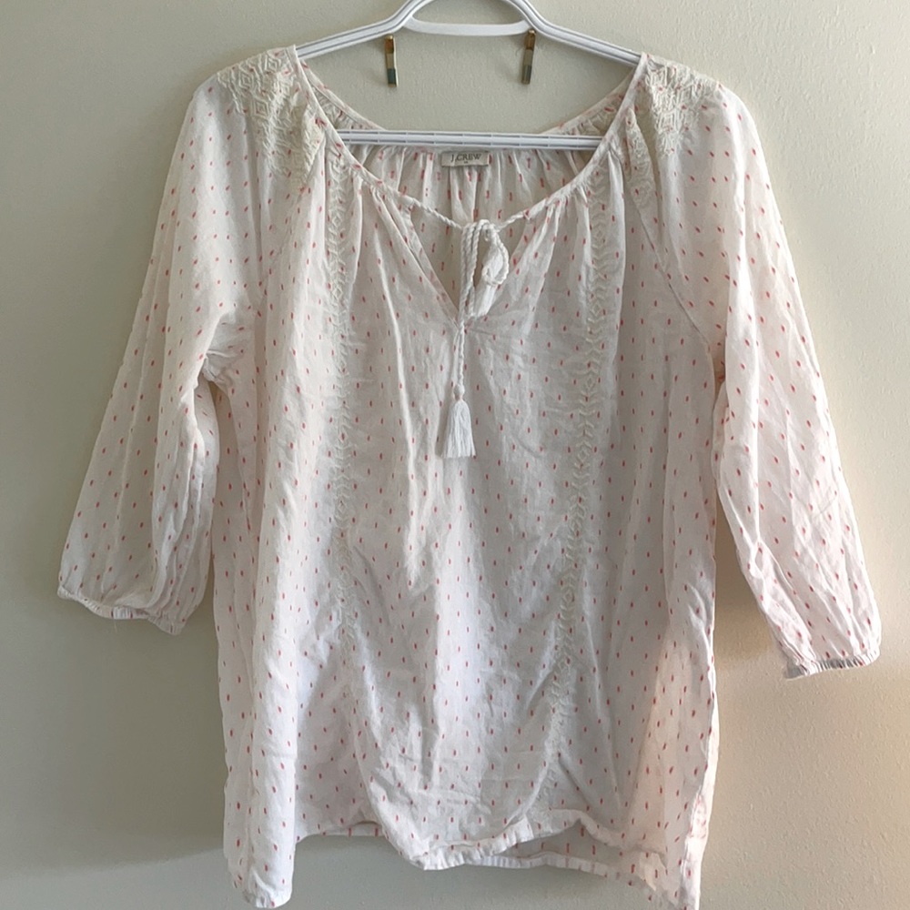 J. Crew cotton top